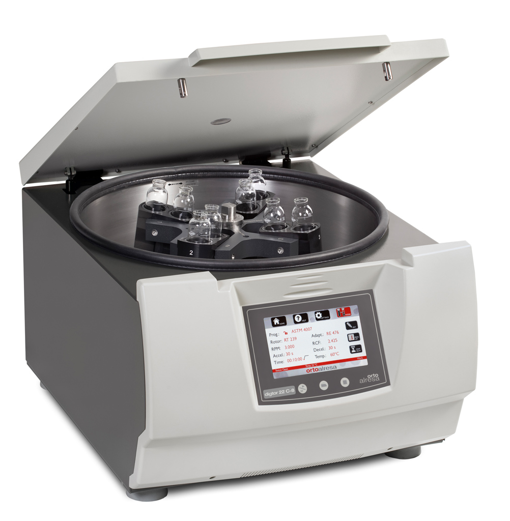 petroleum heated centrifuge