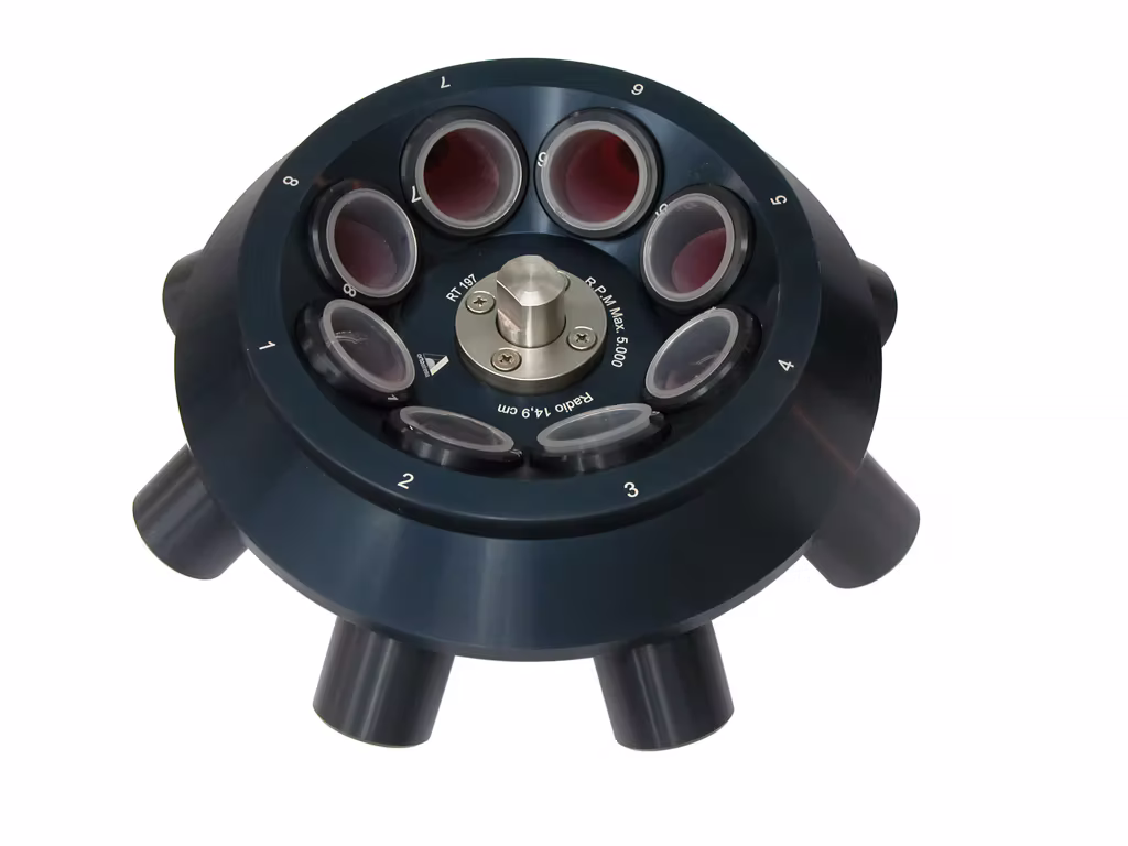 rotor angular para centrifuga compacta grande