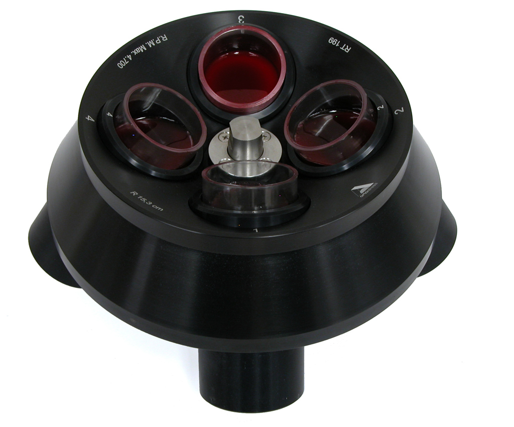rotor angular para centrifuga compacta grande